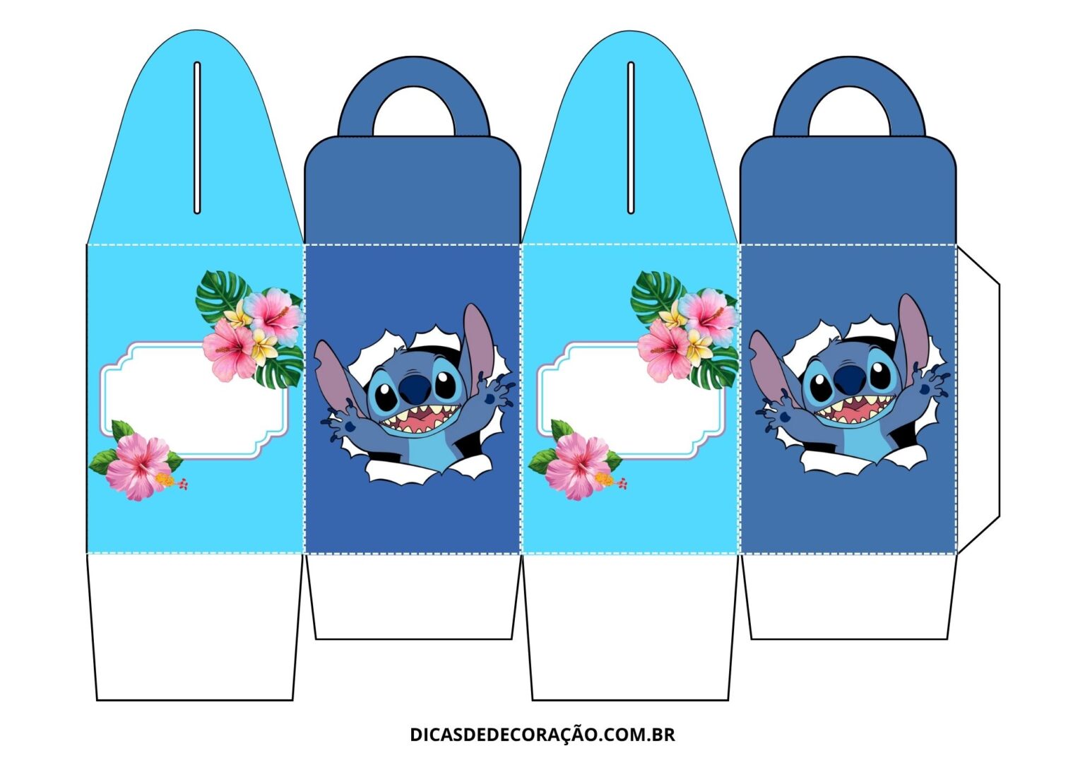 Kit festa do Stitch para imprimir: 57 Opções – Dicas de Decoração